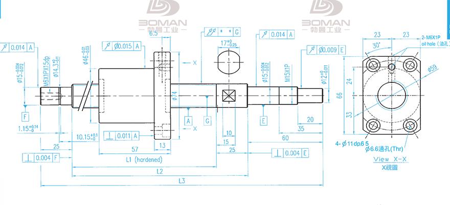 TBI XSVR02010B1DGC5-399-P1 tbi滚珠丝杆公司