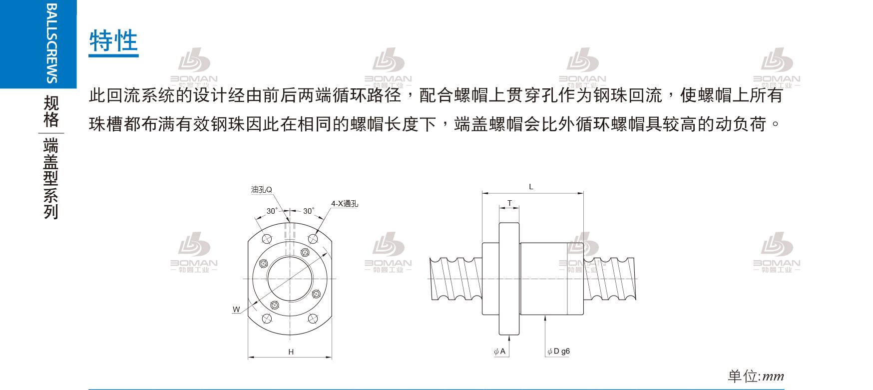 PMI FSKC3232-3.6 PMI TBI研磨级滚珠丝杆