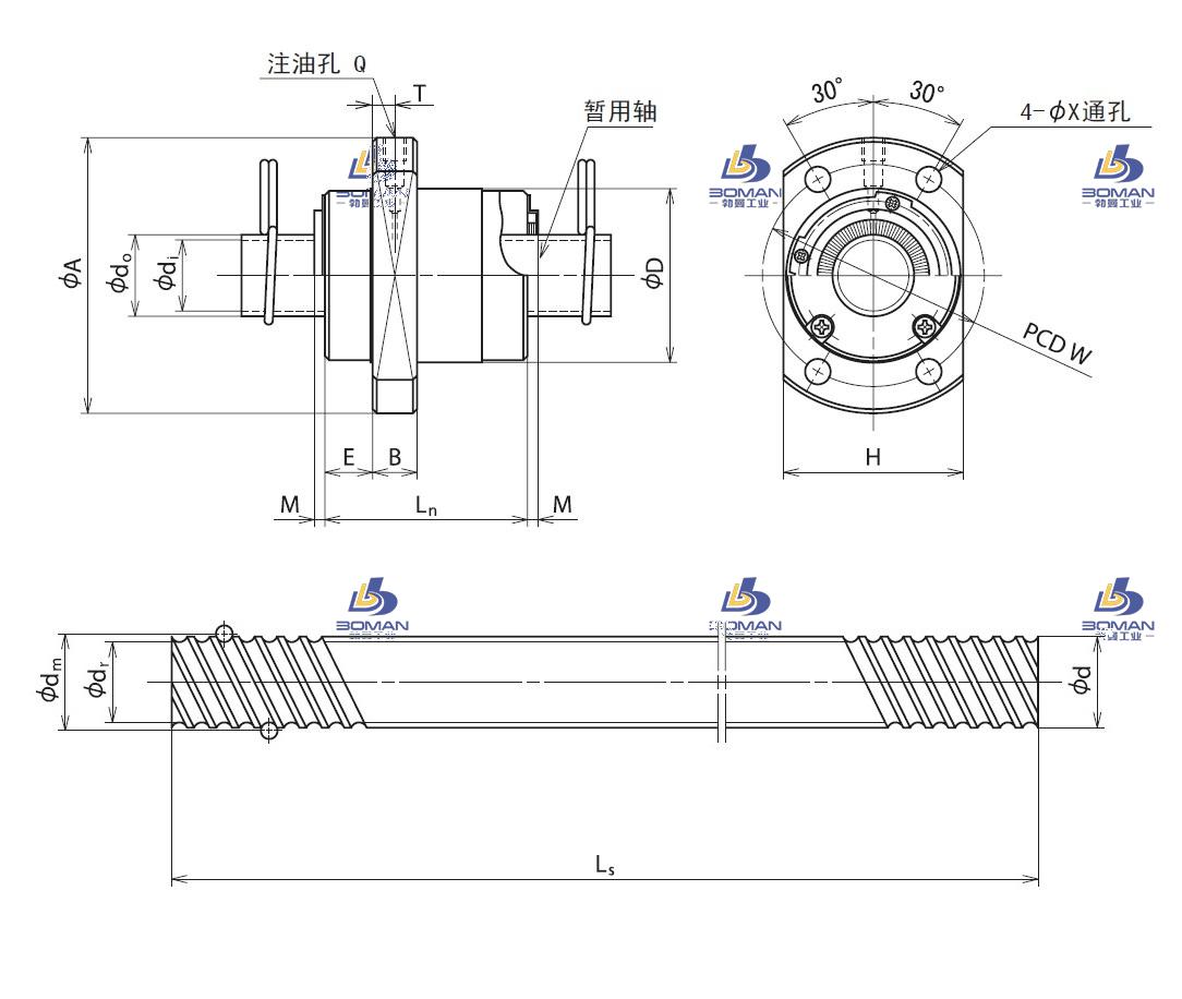 RNFCL2020A6-RNFCL转造丝杠
